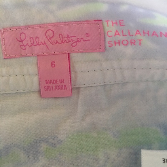 EUC Lilly Pulitzer Callahan shorts - Picture 3 of 6